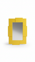 Modular Rectangle Mirror In Vivid Yellow